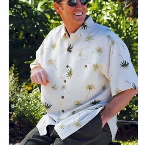 Luau camp shirt - men, xl