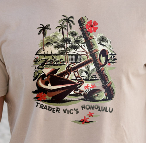 Trader vic honolulu shirt - trader, vic's