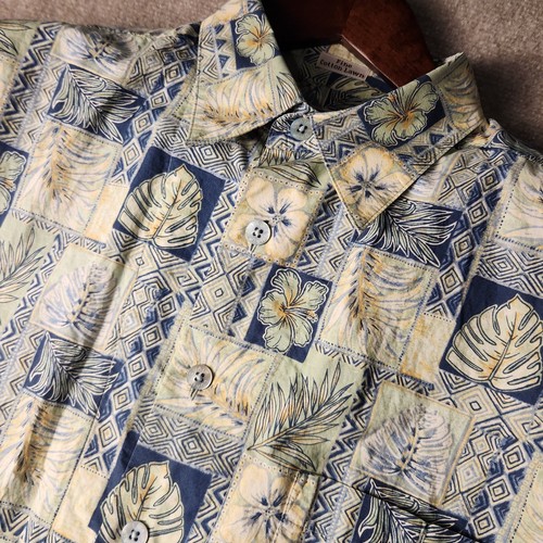 Luau button down - shirt, mens