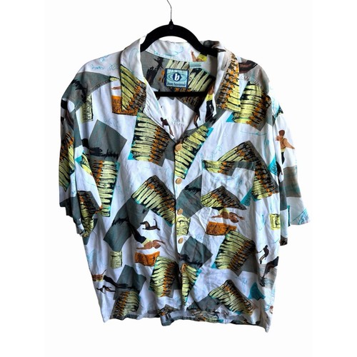Vtg bon homme hawaiian - hawaiian, shirt