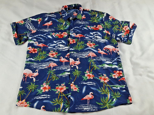 Sslr hawaiian button shirt - sslr,