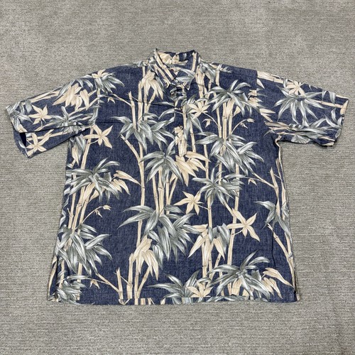 Hilo hattie shirt mens blue - hilo,