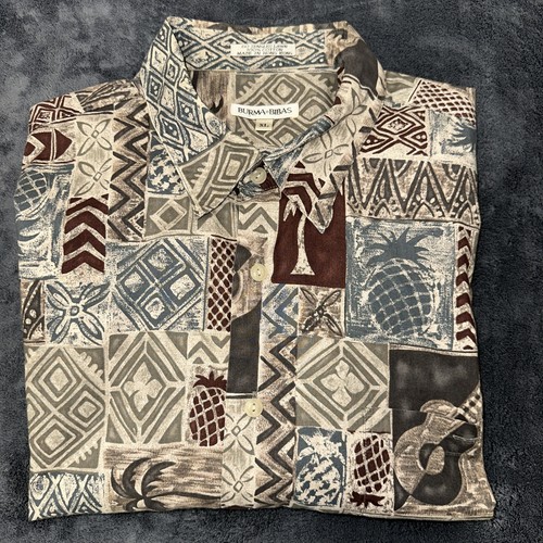 Vintage burma bibas hawaiian - burma,
