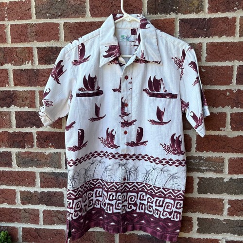 Vintage aloha hawaiian - hawaiian, shirt