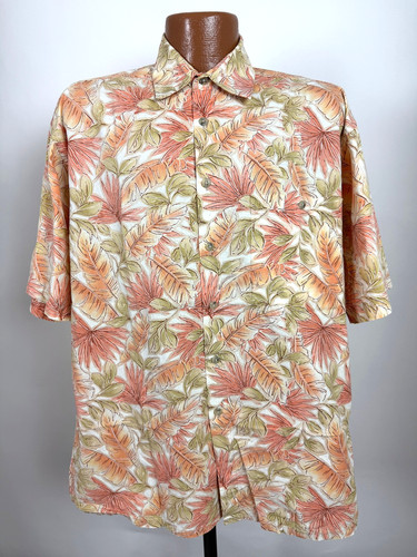 Vintage 90s hawaiian shirt men - 90s,