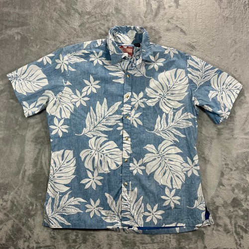 Rjc aloha shirt mens blue - rjc,