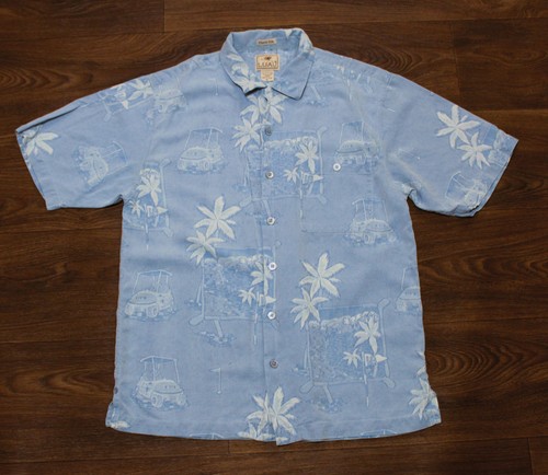 Luau silk shirt medium - shirt,